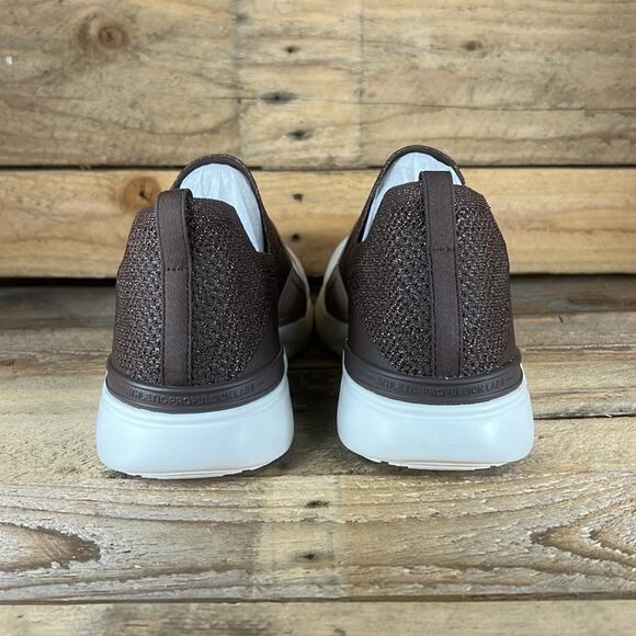 APL Men's Techloom Bliss Sneakers - Metallic Chocolate/Almond/Ivory - 13 - NIB - Picture 4 of 8